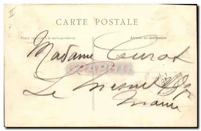 Châlons-sur-Marne — La Caisse d'Épargne — B. F., Parijs — Achterkant
