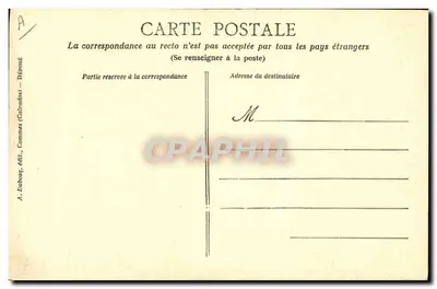 Leitura interessante — Vale da Touques — A.D. n° 314 — D. Louveau, Houffleur — Verso