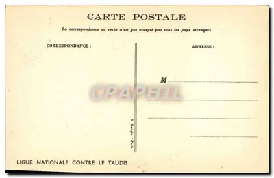 Crianças em uma sala — cena de diálogo — desenho de Rouelot — Verso