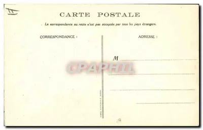 Cosette na floresta — Les Misérables — Henry Charchouin, Paris — Verso