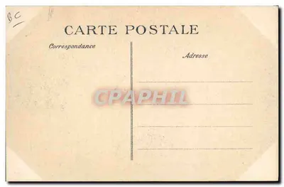 Bezoek van de Engelse vorsten aan Parijs 1914 — La Revue de Printemps — Koning George V en de President stappen van de tribune af — Uitgever B.L.D. — Achterkant