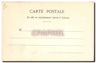 Modista parisiense — publicidade para H. Gerbault — Fototipia à bonnettes & Co. Nancy — Verso