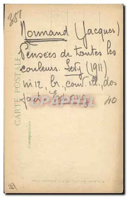 Am Tränkbrunnen - Indianische Muletten — 1914, 11. Serie — Cliché Marc Land — Rückseite