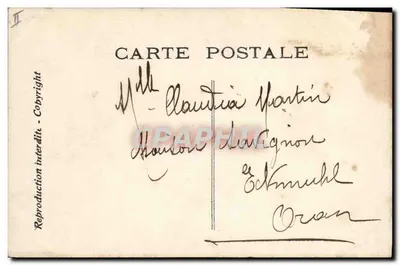 Chantecler — Acte I — Chantecler i jego kury — wydawca nieznany — Rewers