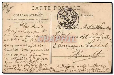 Hyères - Les Salins — A colocação do sal em grandes mottes — A. Bougault — Verso