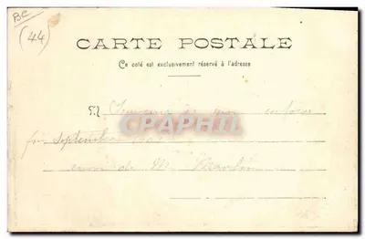 Presqu'île du Croisic — Przez Marais Salants — A. Thuret édit., Nantes — Rewers