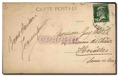 Croix-de-Vie (Vendée) — Los Marais salants — Paludiers extrayendo sal — Colección Boutain — Reverso