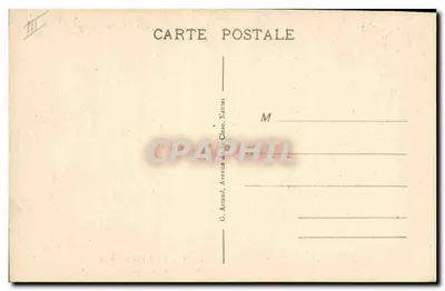 W Kraju Soli — Tradycyjny prezent na dzień ślubu — G. Arraud, Avenue de la Cloche, Nantes — Rewers