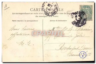 EN EL PAÍS DEL SAL — Una Boda en el Pueblo de Batz — Héliotypie Dugas et Cie, Nantes — Reverso
