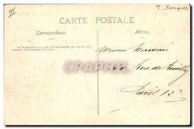 Großer Bazar der Meuse und Vereinigte Geschäfte — Sparkasse — Commercy — Rückseite