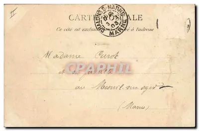 Châlons-sur-Marne — La Caja de ahorros — Editor Château Thierry, n°154 — Reverso
