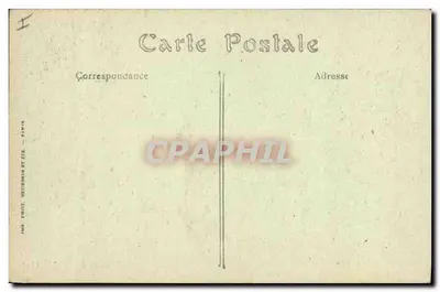 Chalons-sur-Marne — Der Jardin du Jard und die Sparkasse — ND. Phot. — Rückseite