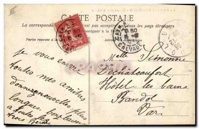 Wyjazd na polowanie — Kraj Normandii — C.P.B. — Rewers