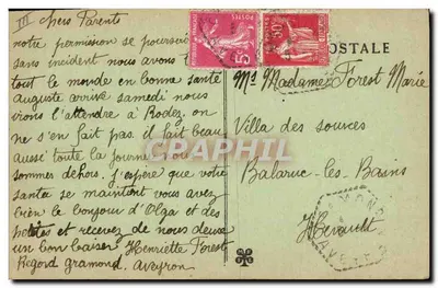 Onze Auvergne (Regio Cantal) — De overeenkomsten — Émile BANCHAREL — Achterkant