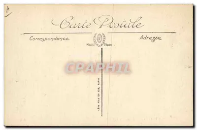 Types d'Auvergne — Un Baptême — Arvernia — Verso