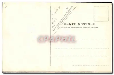 Wewnętrzny widok Auvergne — Typy Auvergne — V.P. Paris No. 7 — Rewers