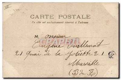 Bourrée da Auvergne — cena de dança e música — M.T. I.L. n°302 Vis-à-Vis — Verso