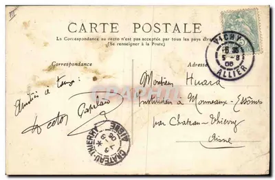 Bourrée d'Auvergne — cena de aldeia — Vis-à-Vis n°302 — Verso