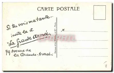 Os fricassés de cordeiro com legumes — J.C. Brillaire — Éditions d'Art Ritacher et Cie, Paris — Verso