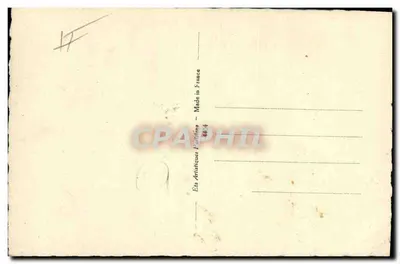 De Franse kromneus — tekening van A.M. Lassant — Éta Artistiques Probléma — Achterkant