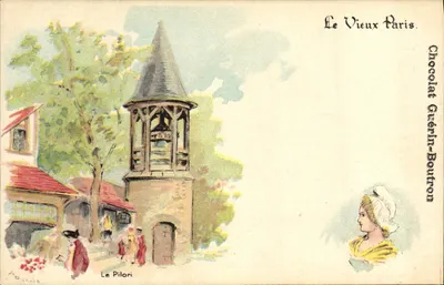 O Pilori — O Velho Paris — Chocolat Guérin-Boutron