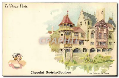 Um Canto na Seine — O Velho Paris — Chocolat Guérin-Boutron