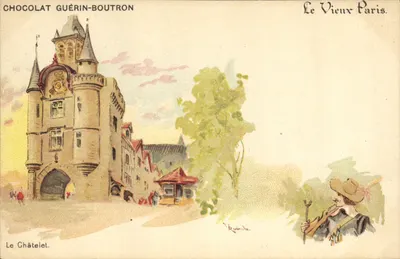 O Châtelet — Paris — Chocolat Guérin-Boutron