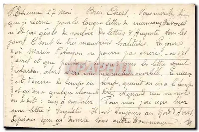 George V — Nosso poderoso aliado — Cliché Bert, Paris — Verso