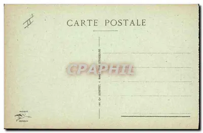 Mulhouse - Entrega da Cruz da Legião de Honra à viúva de um mulhousiano fuzilado pelos alemães - 14 de julho de 1919 — Verso