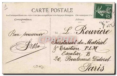 Udekorowanie Legii Honorowej — Grande Chancellerie de la Légion d'Honneur — wydawca nie widoczny — Rewers