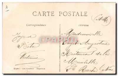 Menina para Venda — carta postal satírica — A&S, n° 203 — Verso