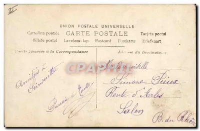 Baby in a Basket of Roses — Illustrated Postcard — Anonymous Publisher, No. 130 — Back