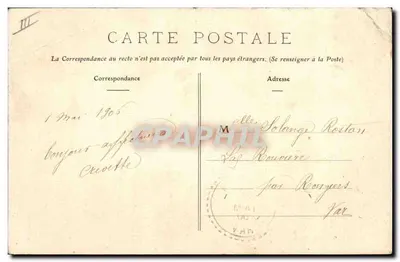 Les Sables-d'Olonne — Les Marais-Salants — Phototypie Vasselier, Nantes, n° 553 — Verso