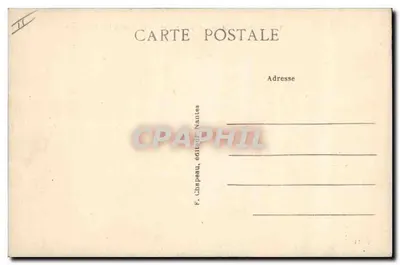 Le Croisic (Loire-Inf.) — Marais salants, vers le Mont-Esprit — F. Chapeau, Nantes — Verso