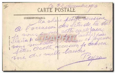 Les Sables-d'Olonne — Os Marismas Salgados — LL. n°100 — Verso