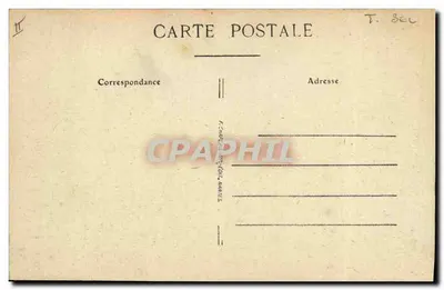 Le Croisic (Loire-Inf.) — Panorama em direção ao Bourg de Batz — Os Marais salants — 6e mille — Verso
