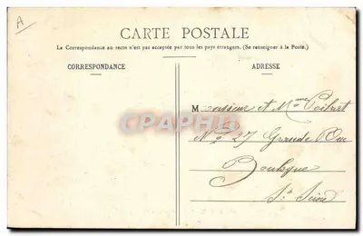 Dreux — Chiesa e Cassa di Risparmio — Ch. Foucault, editore, Dreux — Verso