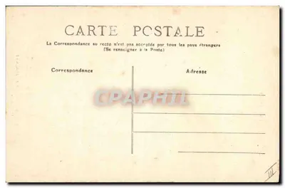 L'Auvergne — Um Auvergnat feliz — M.T. I.L. n°2608 — Verso