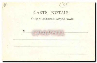 Antigo morador — Auvergne — Lib. Bougé-Béral, 21, rue de l'Écu, Clermont-Ferrand — Verso