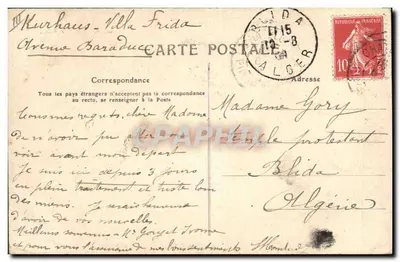 Dança folclórica da Auvergne — Bourrée d'Auvergne — M.I. I.C. n°303, Croisement — Verso