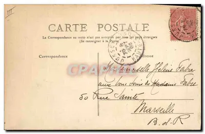 Bourrée d'Auvergne — Apresentação das Senhoras — M.T. I.L. n°304 — Verso