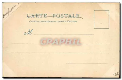 Porte Saint-Michel — Le Vieux Paris — A. R. Jourdan — Verso