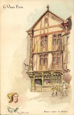 Casa natal de Molière — O Velho Paris — Aquouda
