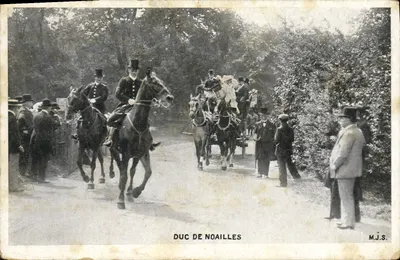 Duke of Noailles — procesja konna — M.J.S.