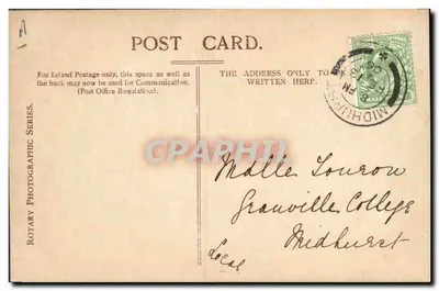 A princesa da Galés e seus filhos — Foto Rotary, E.C. — n° 272 B — Verso