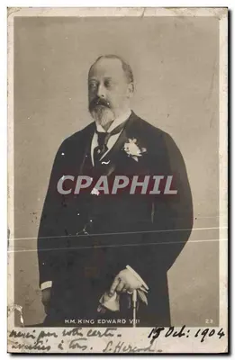 Stara pocztówka HM King Edward VII