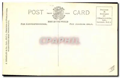 H.M. Król Edward VIII — w mundurze Welsh Guards — Beagles' Postcards n°355.P — Rewers
