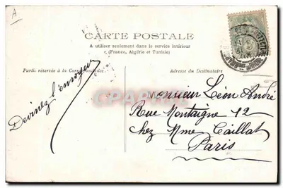 Trois chatons parmi des fleurs — illustration de S.K.S. — éditeur non visible — Verso