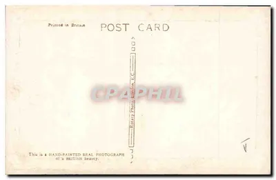 ग्लैडिस कूपर — पोर्ट्रेट — LALLET CHARLES, संख्या S.28-6 — पीछे
