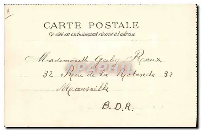 Turnê Brasseur 1902 — As Duas Escolas — Comédia em quatro atos de M. Alfred Capus — Fototipia Pierre Coltman, Paris — Verso